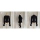 Miss Point Night Lily Asymmetric Sleeve Blouse(Reservation/Full Payment Without Shipping)